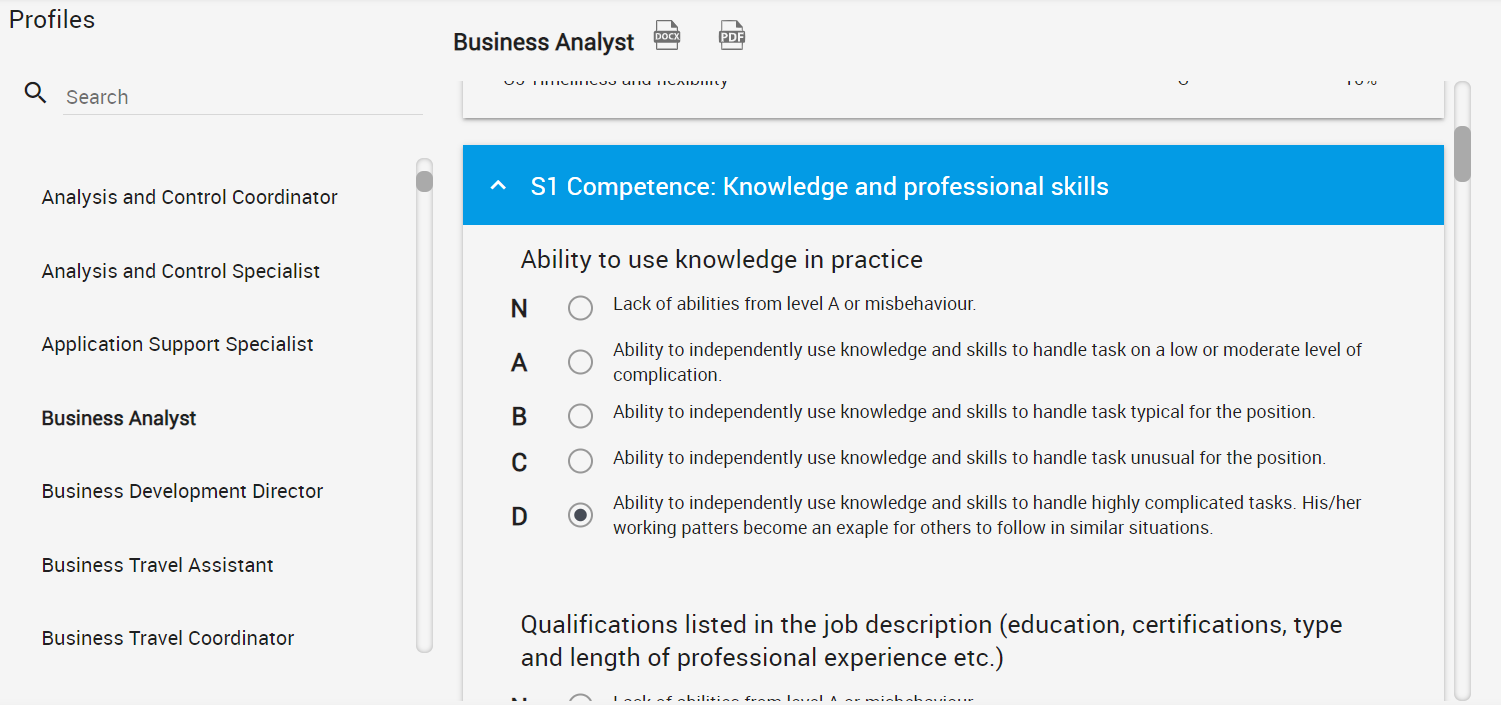 Assessment Tool в действии